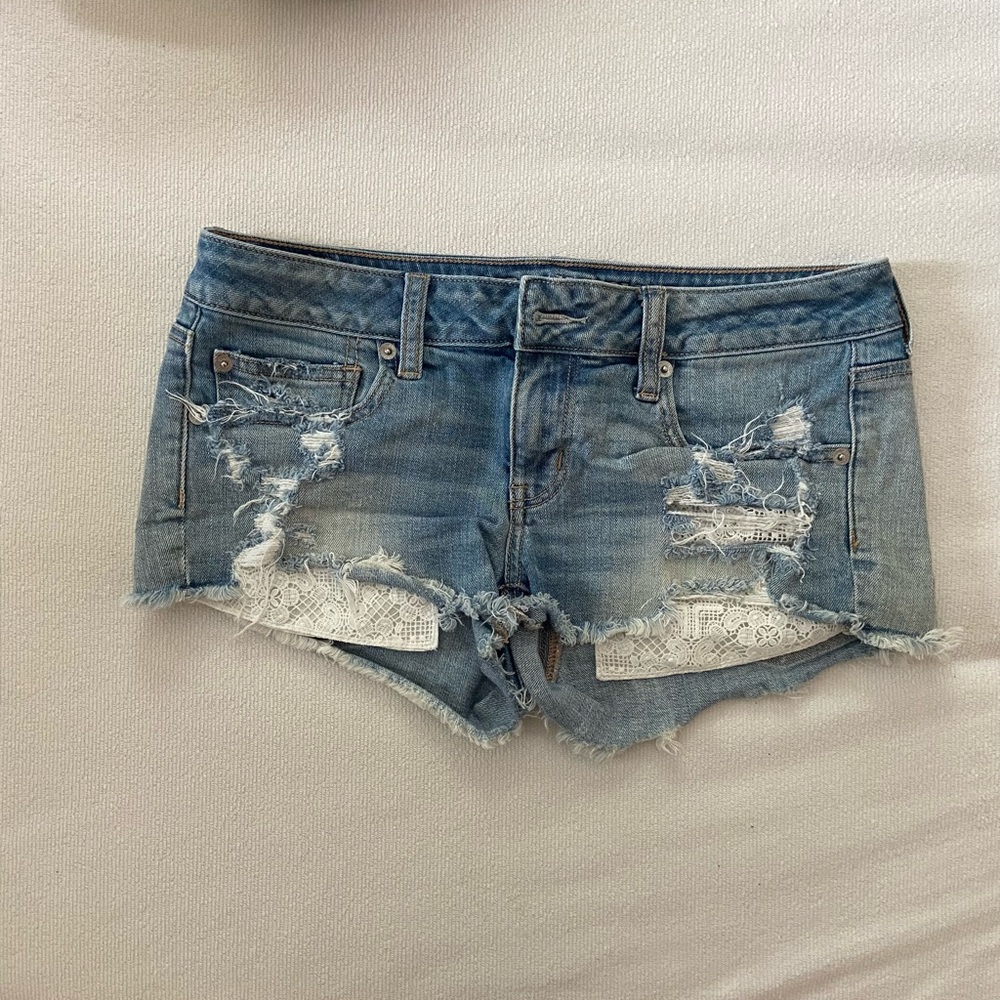 American eagle stretch short shorts